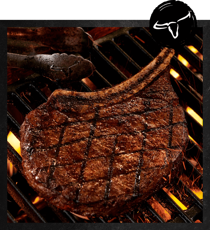 The Outlaw Ribeye steak.